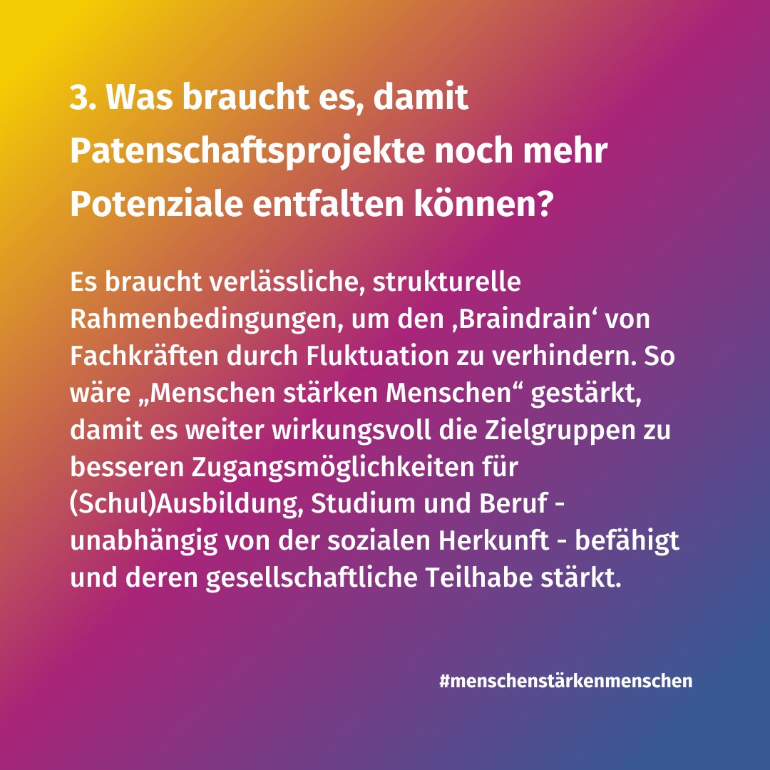 Menschen stärken Menschen (@mstaerkenm) on Twitter photo 3 Fragen über Patenschaftsprojekte und deren Wirkung an Isolde Drosch, Referentin für Bürgerschaftliches Engagement beim <a href="/AWOBund/">AWO Bundesverband</a> #PatenschaftenWirken #MenschenstärkenMenschen 3 Fragen über Patenschaftsprojekte und deren Wirkung an Isolde Drosch, Referentin für Bürgerschaftliches Engagement beim <a href="/AWOBund/">AWO Bundesverband</a> #PatenschaftenWirken #MenschenstärkenMenschen