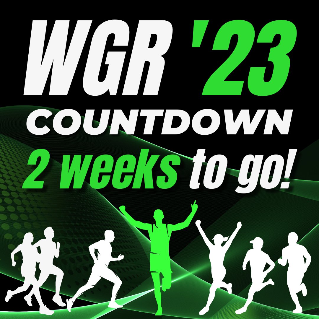 Just 2 weeks until the WGR'23! 🍀 - mailchi.mp/50be7239638a/w…