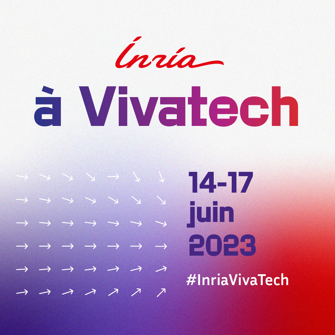 #InriaVivaTech💥
<a href="/Inria/">Inria</a> est de retour à <a href="/VivaTech/">Viva Technology</a>, le salon événement #Tech &amp; #Startup n°1 en Europe !

🗓️14 juin au 17 juin 2022
📍 Paris, Porte de Versailles
👋Stand K16 (Hall 1), Stand Sport U18 (Hall 2 - démonstrations) et Stand <a href="/DFKI/">DFKI</a> D11 (Hall 1) #VivaTech