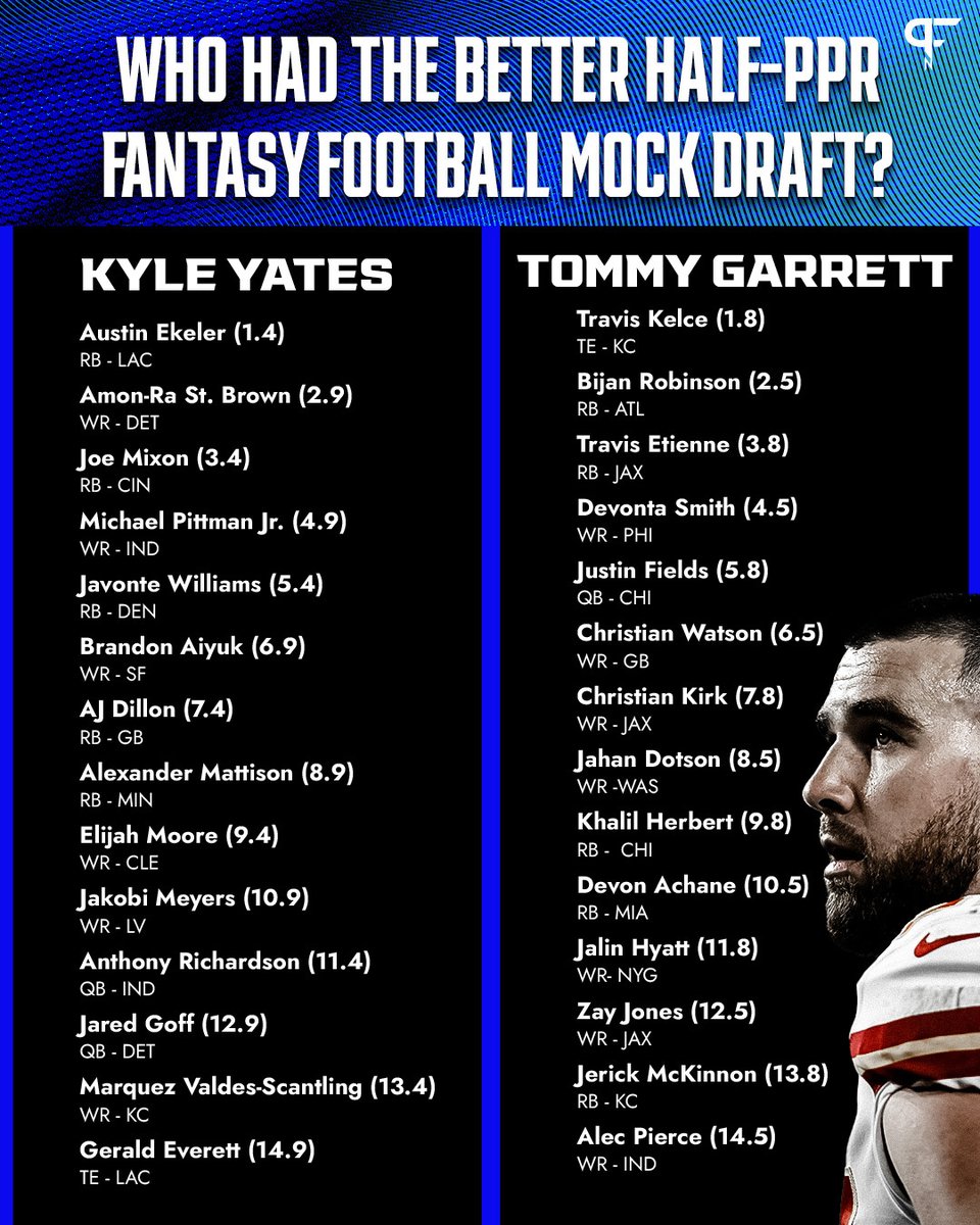 fantasy football mock draft