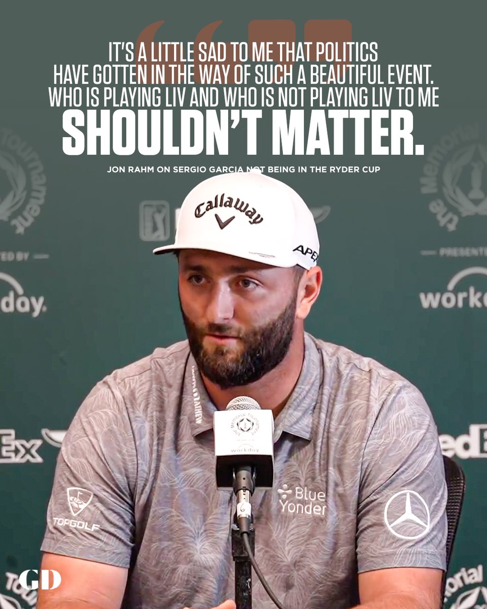 Jon Rahm wants the best European players in the Ryder Cup regardless of what tour they play on.