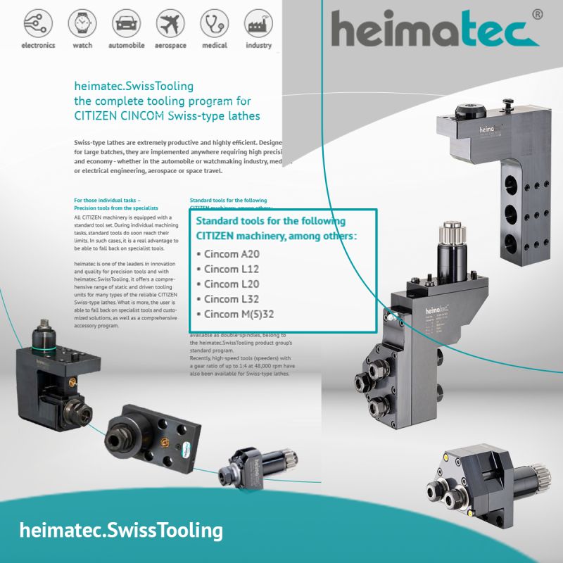 PlatinumTooling's tweet image. #Machining companies can implement #swisstype #lathes in their #Heimatec radial drilling and milling heads , multi-spindle adapters, etc. with speeds from 6,000-10,000 rpms.  Two, three, or even four spindle radial drilling heads are standard. 
#precisiontools #Citizen #speeder