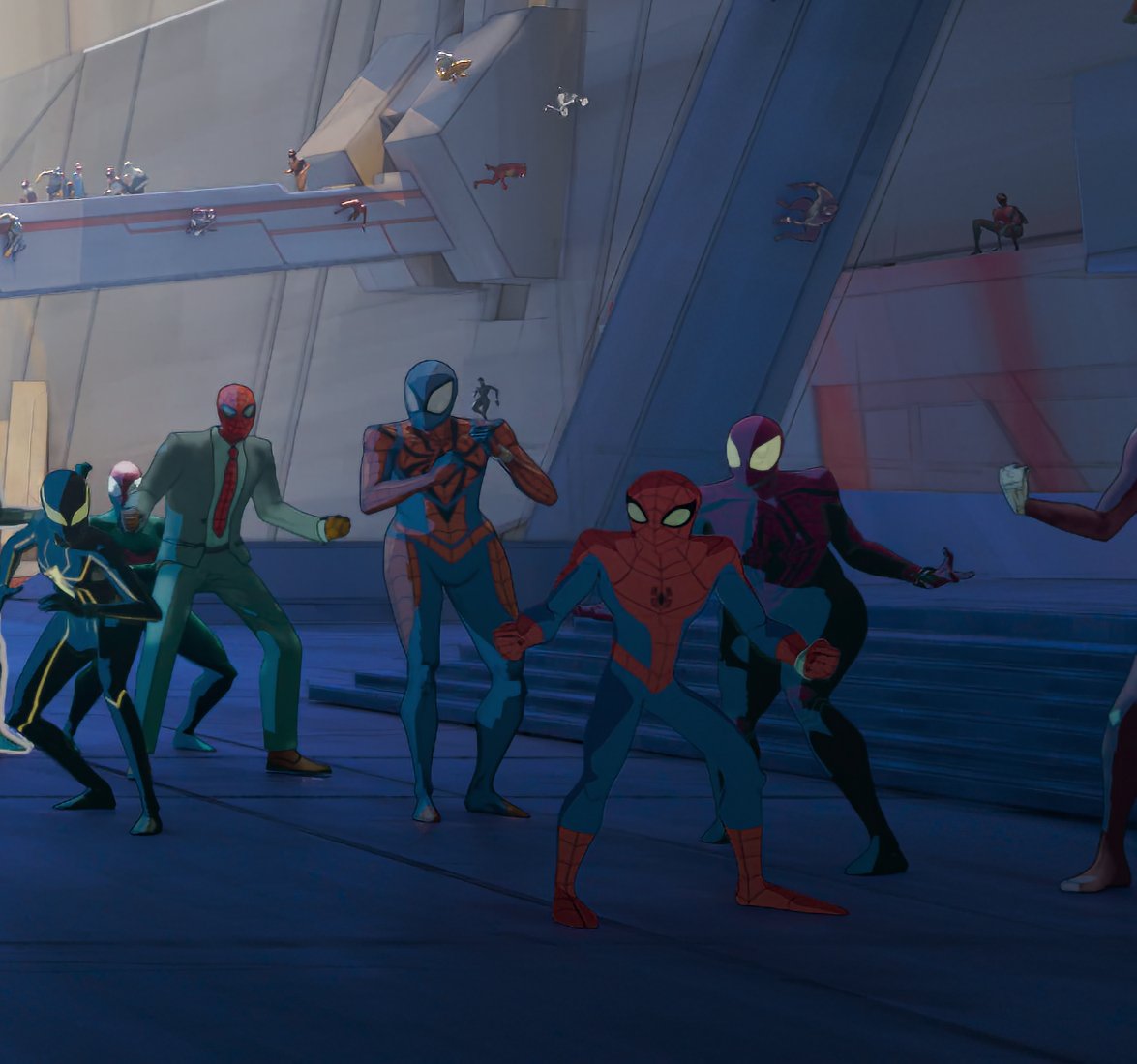 RT @SpiderMan3news: Better quality look at spectacular spider-man in Across the spider-verse https://t.co/3fsMRnm5ip