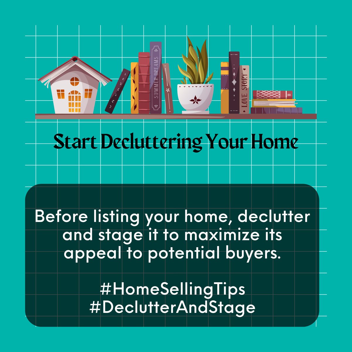 Can't stress this enough! A clean and decluttered home sells quicker and has more appeal to potential buyers.

#HomeSellingTips #DeclutterAndStage 
#RealEstateFacts #OurSanAntonioHome #LizaKingTeam