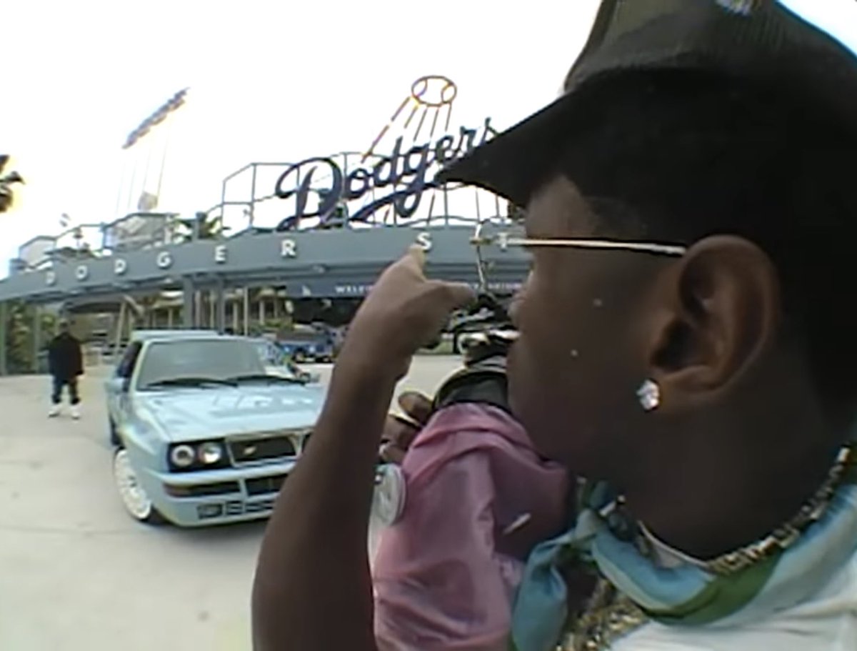Tyler, The Creator confirms CAMP FLOG GNAW will be happening this year at Dodger Stadium in Kendrick Lamar &amp; Baby Keem’s newly released’THE HILLBILLIES’ music video 🥂