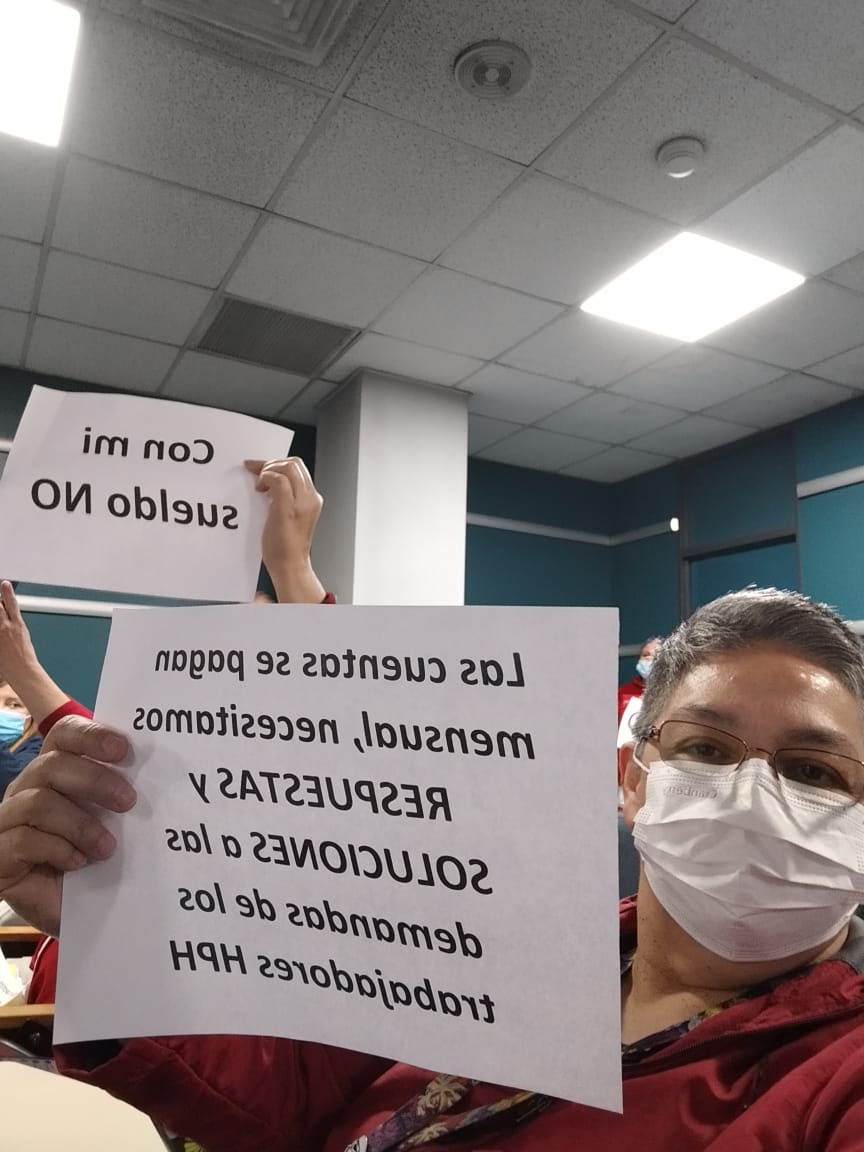 AprussHph's tweet photo. No bajaremos los brazos, más de 60 días y contando
@ministeriosalud @ximenaguilera @AraosFernando @ContraloritoCGR @Contraloriacl @AndresGiordanoS @DignidadFabiola @danielmelochile @AnaMariaGazmuri @GaelDiputada @HospitalHPH @SaludSurOriente @GabrielBoric @confedeprus @FedeprusM https://t.co/U46OYRGKBO