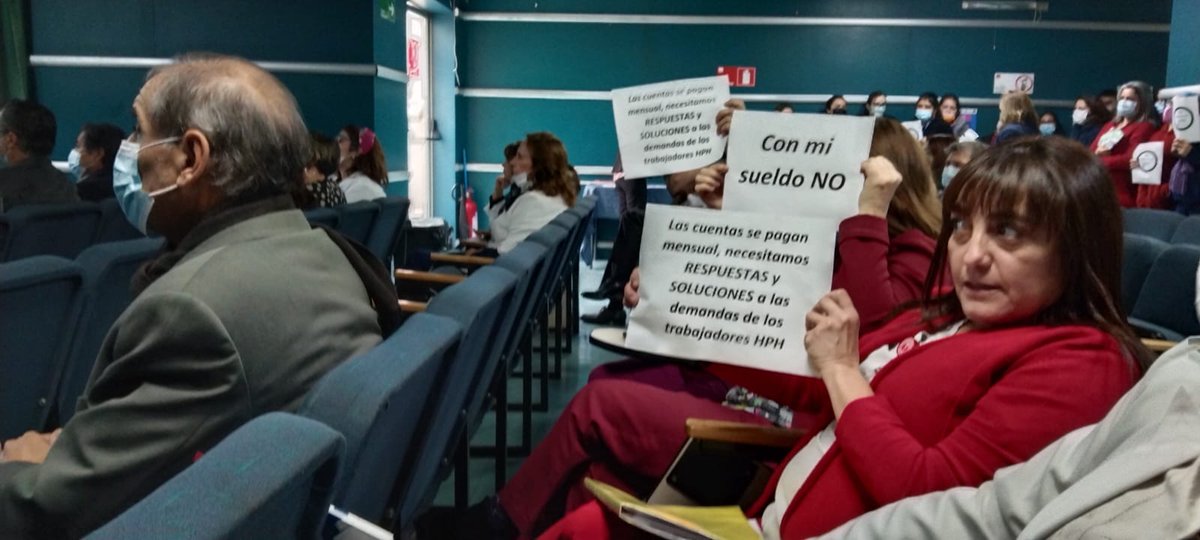 AprussHph's tweet photo. No bajaremos los brazos, más de 60 días y contando
@ministeriosalud @ximenaguilera @AraosFernando @ContraloritoCGR @Contraloriacl @AndresGiordanoS @DignidadFabiola @danielmelochile @AnaMariaGazmuri @GaelDiputada @HospitalHPH @SaludSurOriente @GabrielBoric @confedeprus @FedeprusM https://t.co/U46OYRGKBO