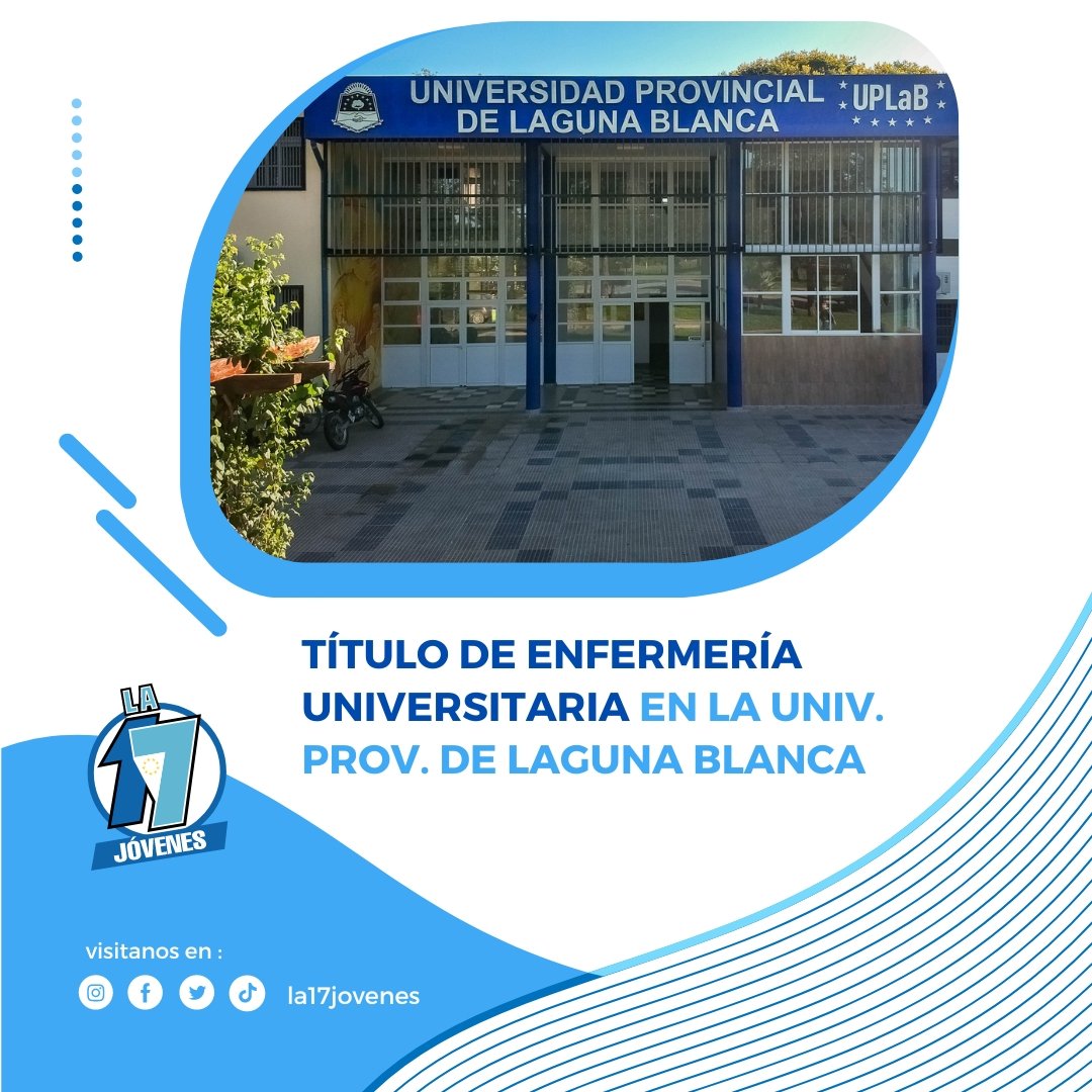 𝐓Í𝐓𝐔𝐋𝐎 𝐃𝐄 𝐄𝐍𝐅𝐄𝐑𝐌𝐄𝐑Í𝐀 👩🏻‍⚕️🧑🏻‍⚕️ 𝐔𝐍𝐈𝐕𝐄𝐑𝐒𝐈𝐓𝐀𝐑𝐈𝐀 𝐄𝐍 𝐋𝐀 𝐔𝐍𝐈𝐕. 𝐏𝐑𝐎𝐕. 𝐃𝐄 𝐋𝐀𝐆𝐔𝐍𝐀 𝐁𝐋𝐀𝐍𝐂𝐀

#TodosUnidos #FormosaCrece
#GildoInsfránGobernador
#La17Jóvenes