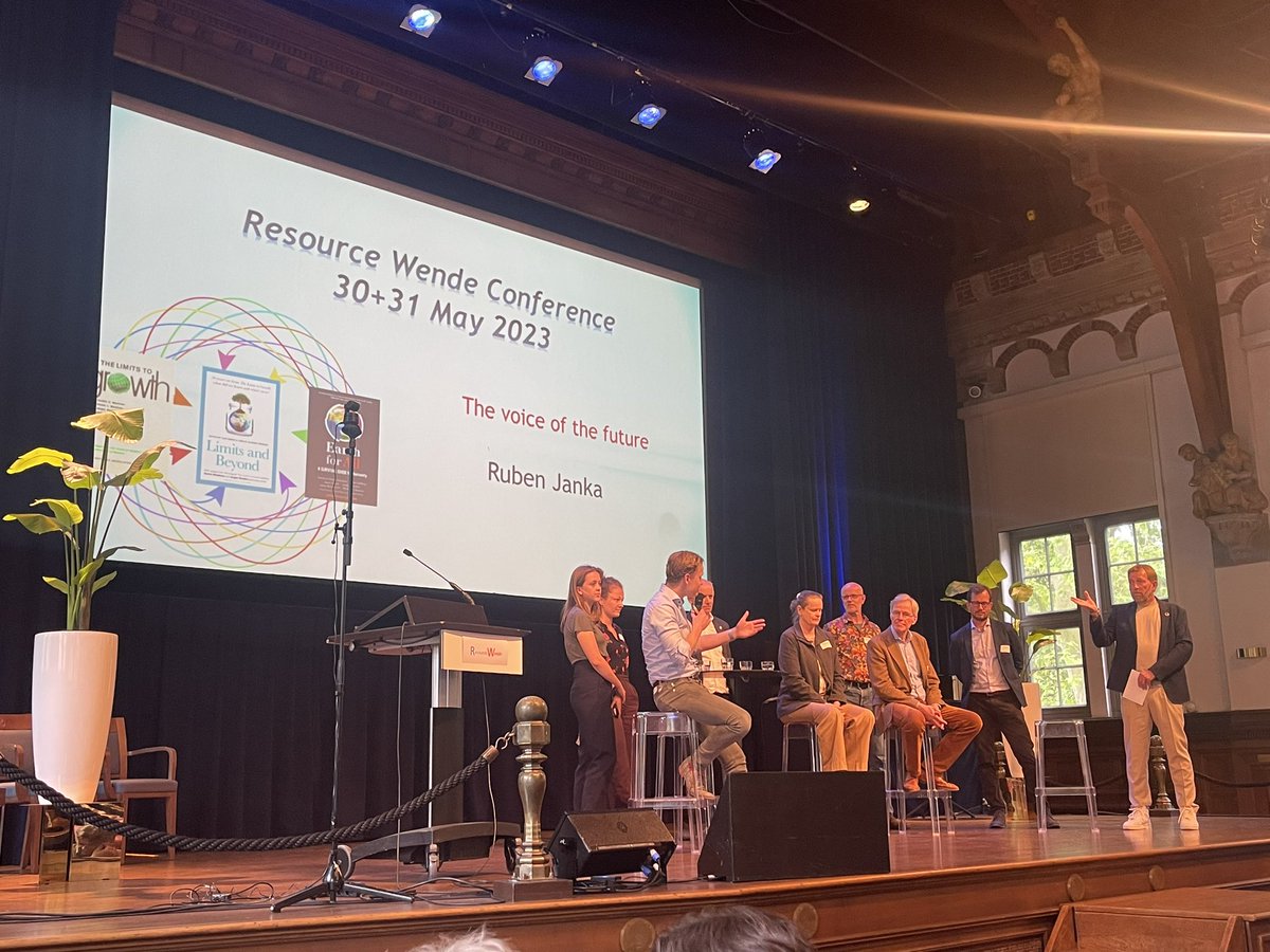 We don’t need a crisis, we already are in a crisis <a href="/SchoutenWerner/">Werner Schouten</a> #resourcewende