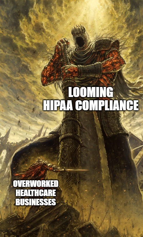 While the task seems overwhelming, our IT team is fully suited to help you meet every need of HIPAA Compliance. Reach out today and let’s work together to defeat this looming foe once and for all!