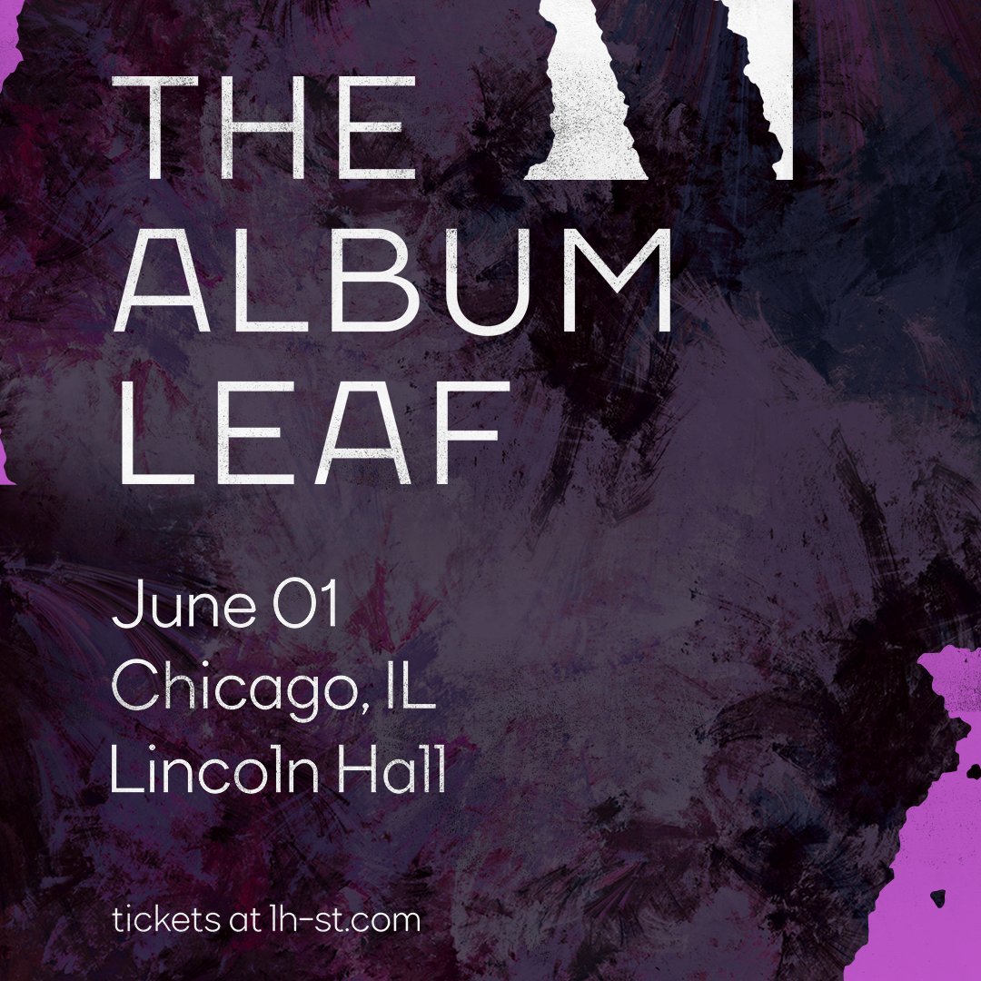 CHIRP Radio 107.1FM (@chirpradio) on Twitter photo Veteran electronic artist <a href="/thealbumleaf/">The Album Leaf</a> heads to <a href="/LincolnHall/">Lincoln Hall</a> on Thursday, 6/1, in support of their latest album, "Future Falling"! The show gets started at 8pm with <a href="/aaronraays/">raays</a>.
ENTER TO WIN TICKETS: buff.ly/3owsC9B Veteran electronic artist <a href="/thealbumleaf/">The Album Leaf</a> heads to <a href="/LincolnHall/">Lincoln Hall</a> on Thursday, 6/1, in support of their latest album, "Future Falling"! The show gets started at 8pm with <a href="/aaronraays/">raays</a>.
ENTER TO WIN TICKETS: buff.ly/3owsC9B