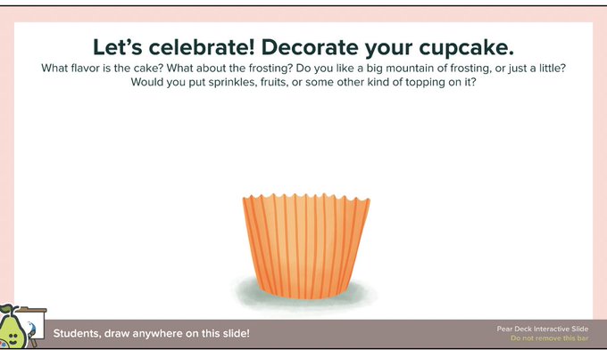 technologylaura's tweet photo. Celebrating the End of the School Year with
@PearDeck!
This set of interactive templates was designed to help your students celebrate and honor the school year as it comes to a close. https://t.co/p7yAitv6eL #PPT #GoogleSlide #FREE #edtech #teachinglife #teaching #teacher https://t.co/kB9204xYTU