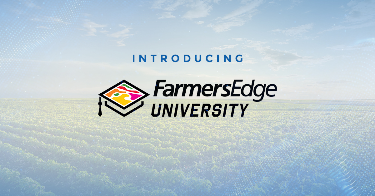 We’re excited to announce that Farmers Edge University will be available to North American customers on June 1st!

FEU is a platform dedicated to helping our growers understand and implement FarmCommand tools more effectively to increase efficiency. 

#agtech #digitalag #agdata