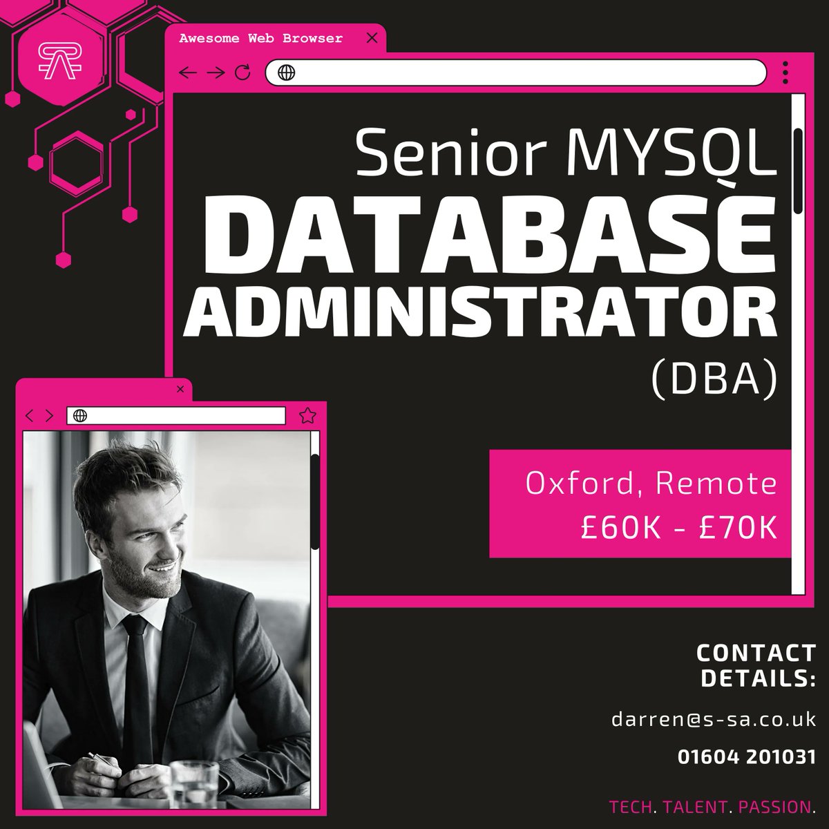 💻 Senior MYSQL Database Administrator (DBA)

📍 Oxford, Remote

💰 £60K - £70K

We have a great opportunity for a SQL DBA to join the fastest-growing casino operators in the world.

📲 01604 201036
📧 simon@s-sa.co.uk

#SSADigital #Recruitment #Hiring #databaseadministrator