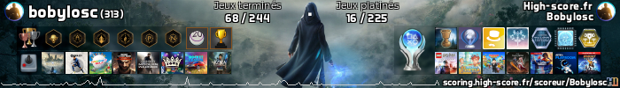 bob59320's tweet image. Mon activité #Playstation : 1 Bronze • 2 Argent sur 2 jeux.
 #HighScoreFr #trophyLog
scoring.high-score.fr/scoreur/Bobylo…