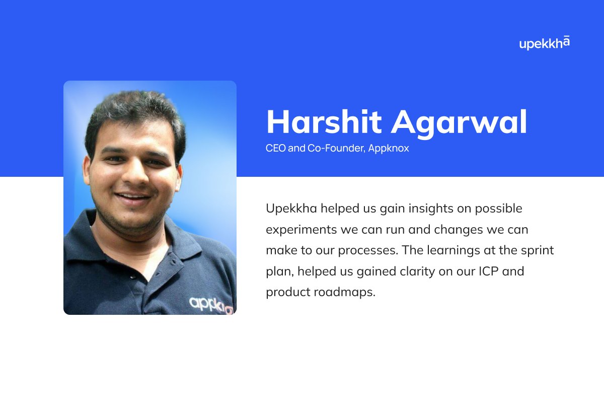 upekkhaBe's tweet photo. Upekkha alumnus @appknox used #ValueSaaS to get past its early struggles. In the process, it beat a shutdown, clocked 10X growth, 80% annual growth rate, to reach $2M ARR. 

Apply to our autumn cohort and join the Upekkha ValueSaaS movement today https://t.co/sI11QKf2qb https://t.co/gEDZPxURbi