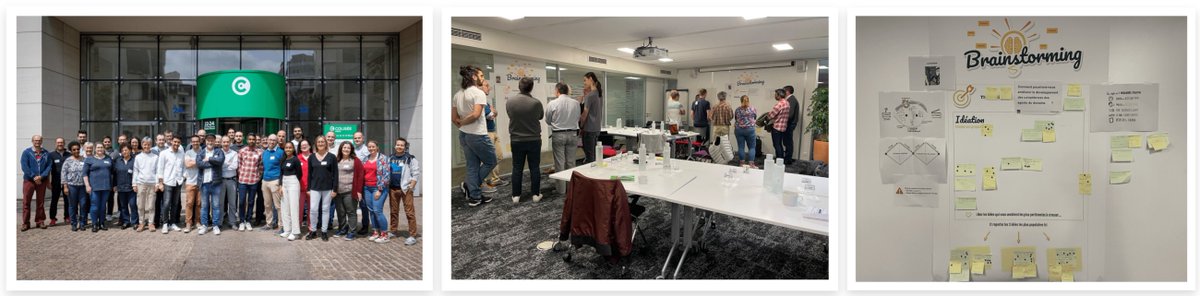 Atelier modernisation avec 38 agents de terrain venus de toute la France. Consultation amont pour déterminer les 4 thématiques à travailler. Formation à la facilitation des 4 co-animateurs. Démarche en double diamant. Merci <a href="/DGAC/">Direction générale de l'aviation civile 🇫🇷🇪🇺</a> #IntelligenceCollective NextStart.fr