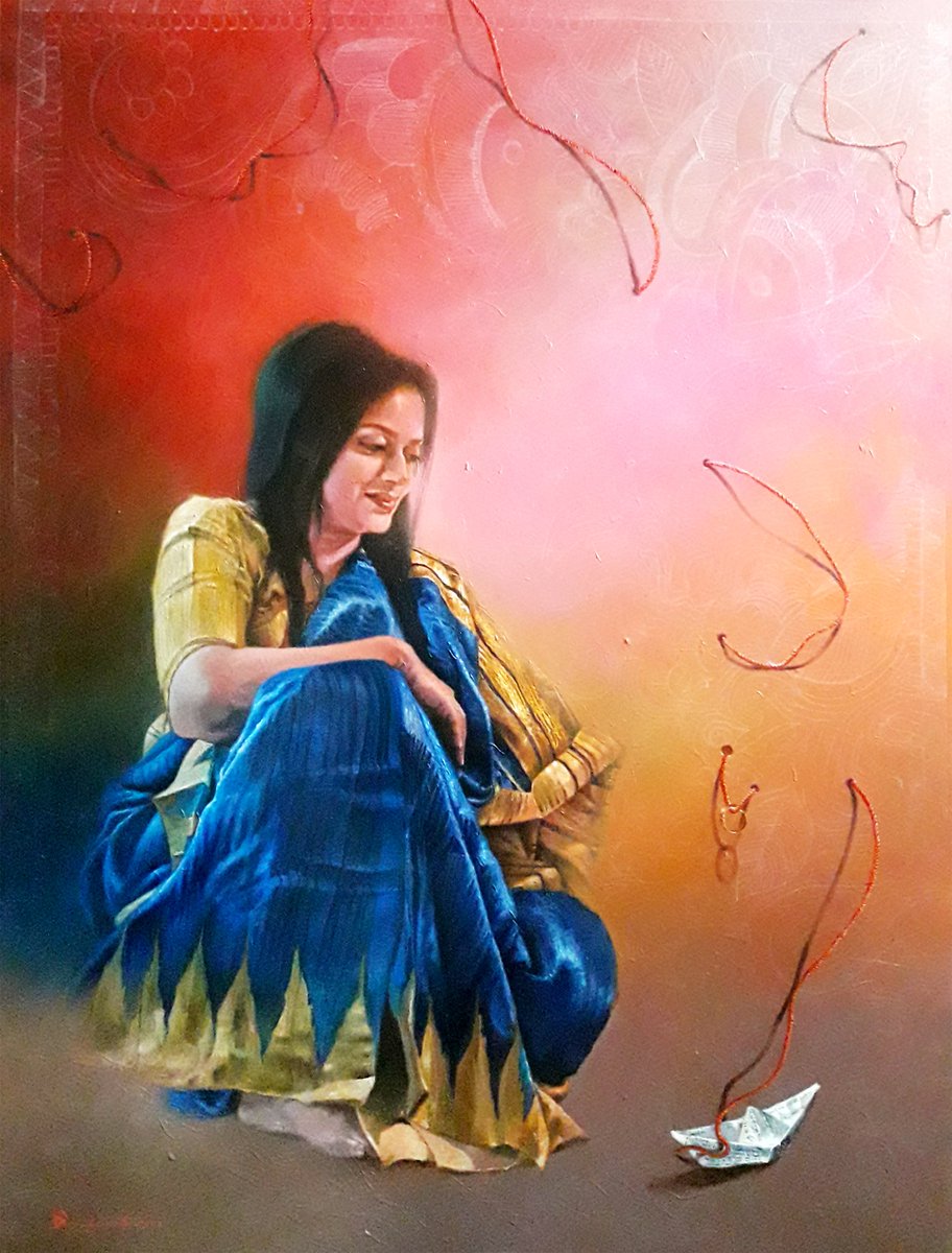 36 x 52 Inches - ACRYLIC on CANVAS.
