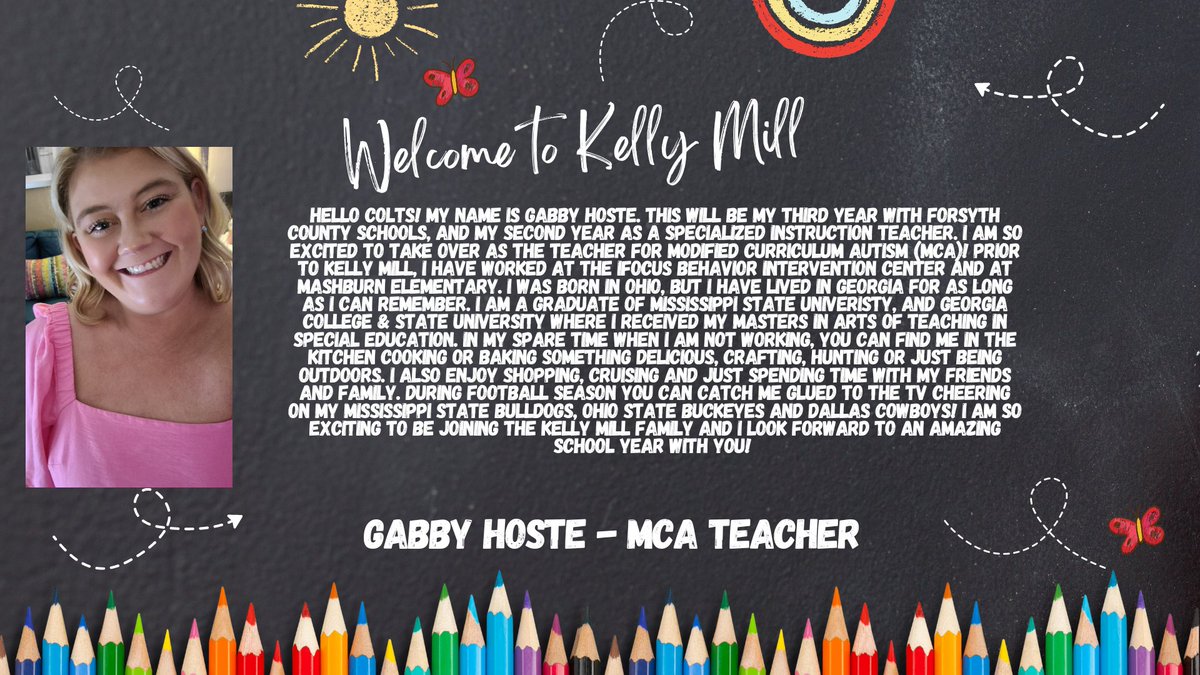 Welcome, Gabby Hoste to our Colt Family!