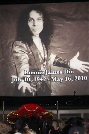 #OnThisDay, 2010, #RonnieJamesDio´s Funeral at Forest Lawn Memorial Park, #Hollywood Hills...