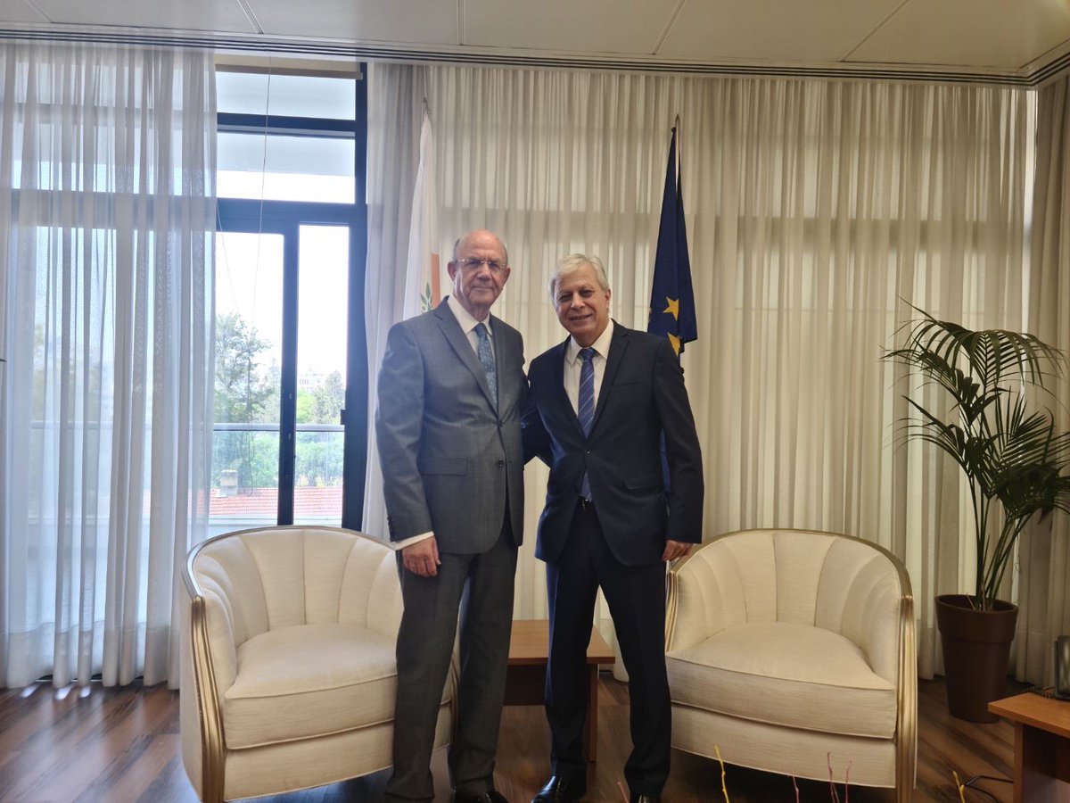 LefterisChristoforou (@lefchristoforou) on Twitter photo Ευχαριστώ τον φίλο Υπουργό Οικονομικών, Μάκη Κεραυνό, για την ιδιαίτερα σημαντική συνάντηση μας, για το Ταμείο Ανάκαμψης κ το έργο του <a href="/EUauditors/">European Court of Auditors</a>
Χαίρομαι για τη θέληση του <a href="/MoF_Cyprus/">Ministry of Finance</a> για την ορθή διαχείριση κ την απορρόφηση των Ευρωπαϊκών Κονδυλίων, προς όφελος της οικονομίας Ευχαριστώ τον φίλο Υπουργό Οικονομικών, Μάκη Κεραυνό, για την ιδιαίτερα σημαντική συνάντηση μας, για το Ταμείο Ανάκαμψης κ το έργο του <a href="/EUauditors/">European Court of Auditors</a>
Χαίρομαι για τη θέληση του <a href="/MoF_Cyprus/">Ministry of Finance</a> για την ορθή διαχείριση κ την απορρόφηση των Ευρωπαϊκών Κονδυλίων, προς όφελος της οικονομίας