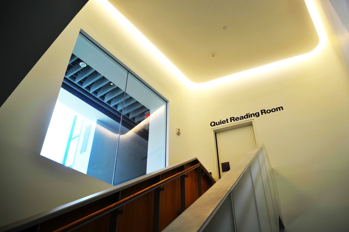 OneArchitecture's tweet image. The MIT-Hayden Library (post-pandemic /renovation), Photo: Meral Ekincioglu, #HaydenLibrary #postpandemic #postpandemiclibraryspace #reading #research #interiordesign #interiorspace #publicinteriorspace #MeralEkincioglu #MIT #quietreadingroom