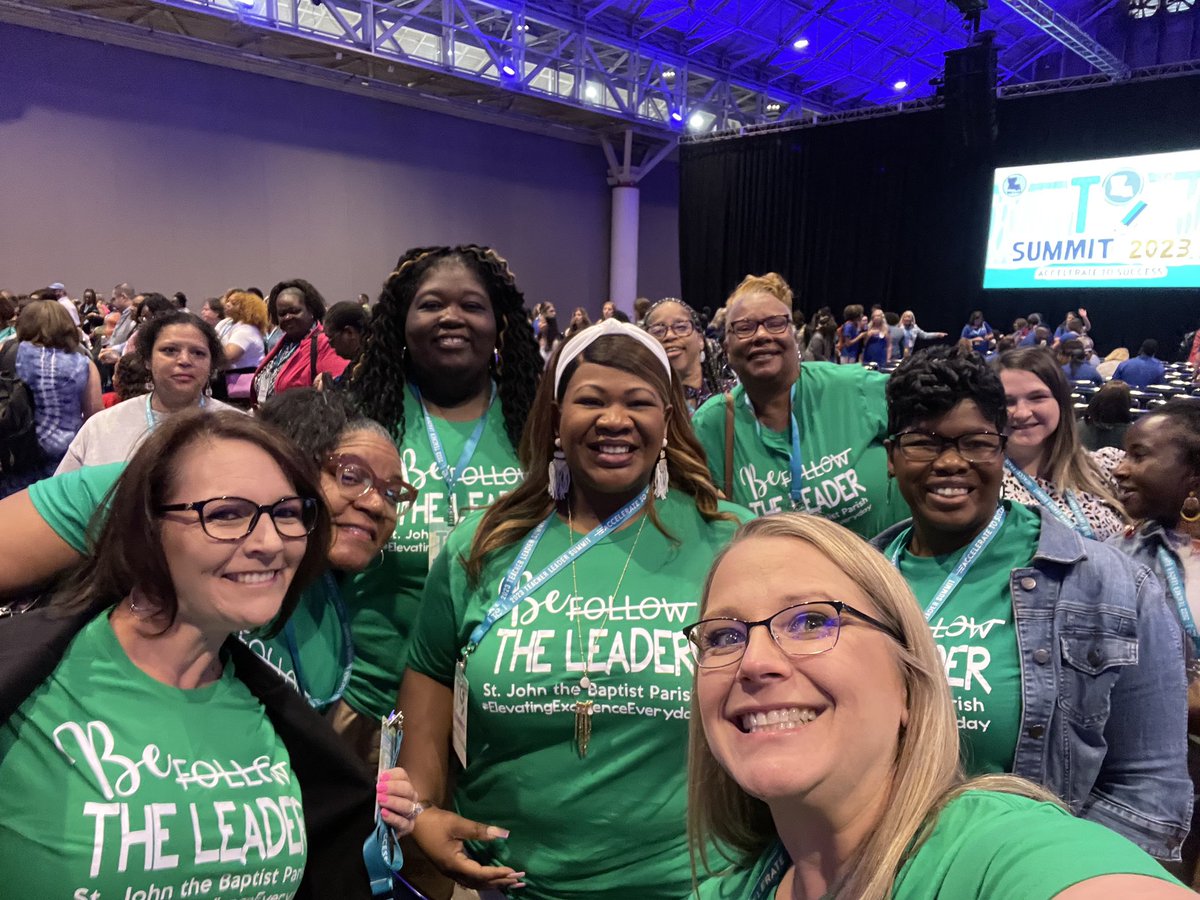 RebeccaJ519's tweet image. Teacher Leader Summit 2023! #betheleader #LaTeacherLeaders #elevatingexcellenceeveryday