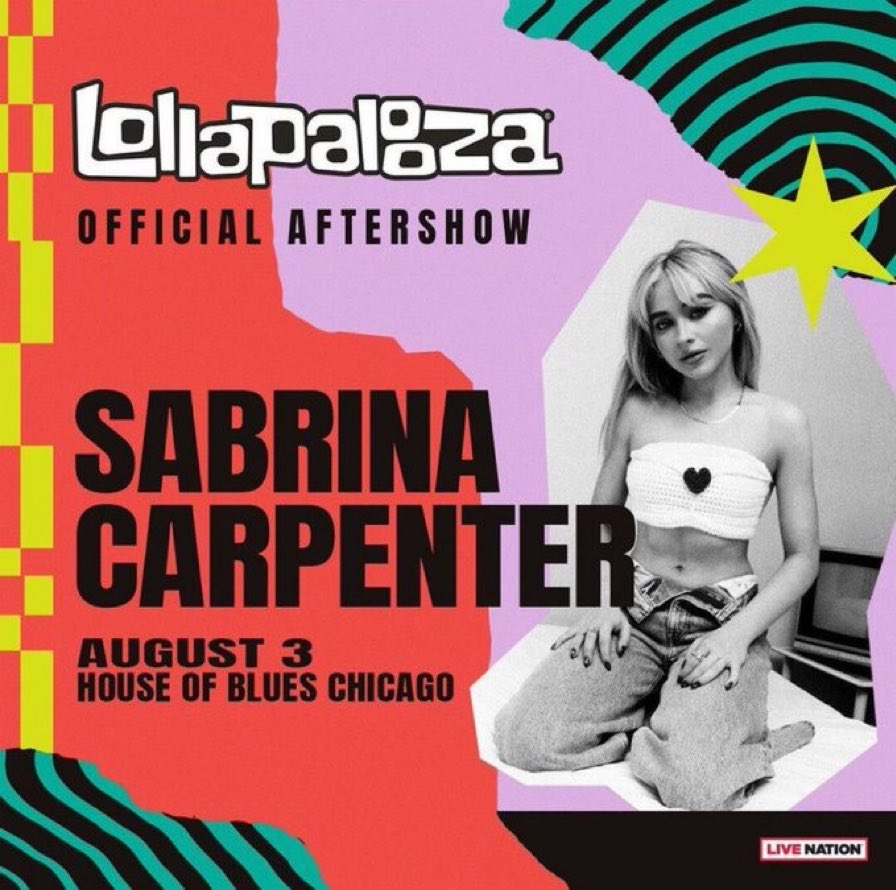 SABRINA AFTERSHOW WHO’S GOING