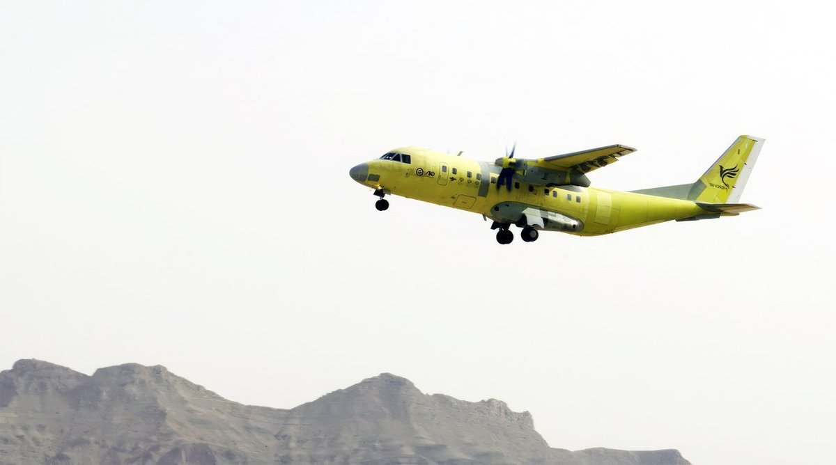 The Simorgh light military cargo plane, manufactured by Iran Aviation Industries, has successfully completed test flights.

#Iran 
#IranInReality