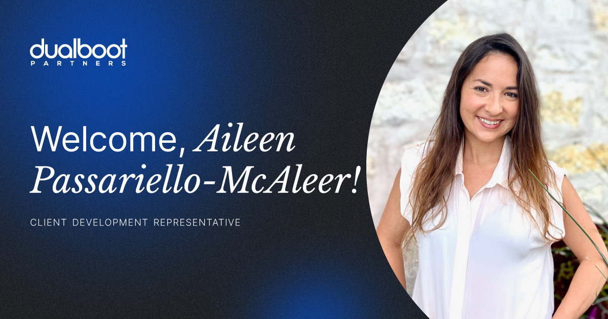 dualboot_ptrs's tweet image. Join us in welcoming Aileen Passariello-McAleer to the team!

Aileen's record of success in the corporate, nonprofit, and startup ecosystems in Austin, TX has given her crucial insights into developing businesses of all sizes.

Welcome to the team!
#DualbootPartners #Team