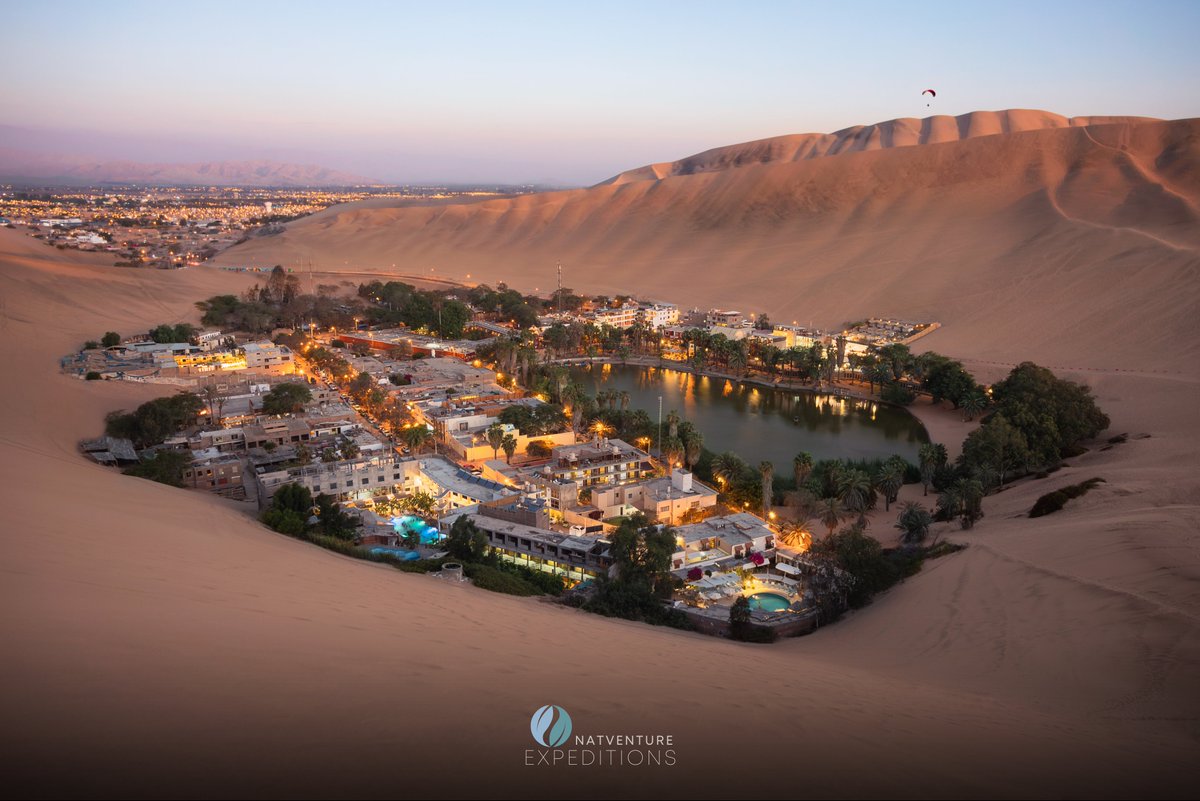 NatventureEx's tweet photo. Experience the enchantment of Huacachina Oasis in Peru! Nestled amidst towering sand dunes, this desert gem offers a breathtaking escape. #Travel #Peru 

👉 Visit us, here: https://t.co/fwcsHGBBZ1 https://t.co/nW8qvre52I