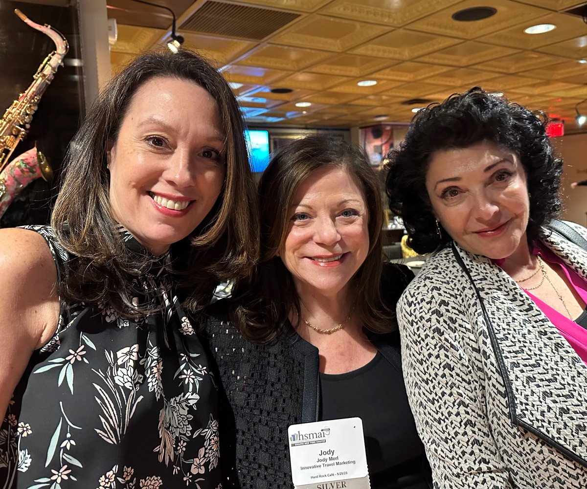 Jody Merl, Innovative Travel Marketing President, was recognized for her 25+ years of support for the #hospitality community and membership, at the <a href="/HSMAINewYork/">HSMAI New York</a> luncheon May 25th. #HotelIndustry #Travel