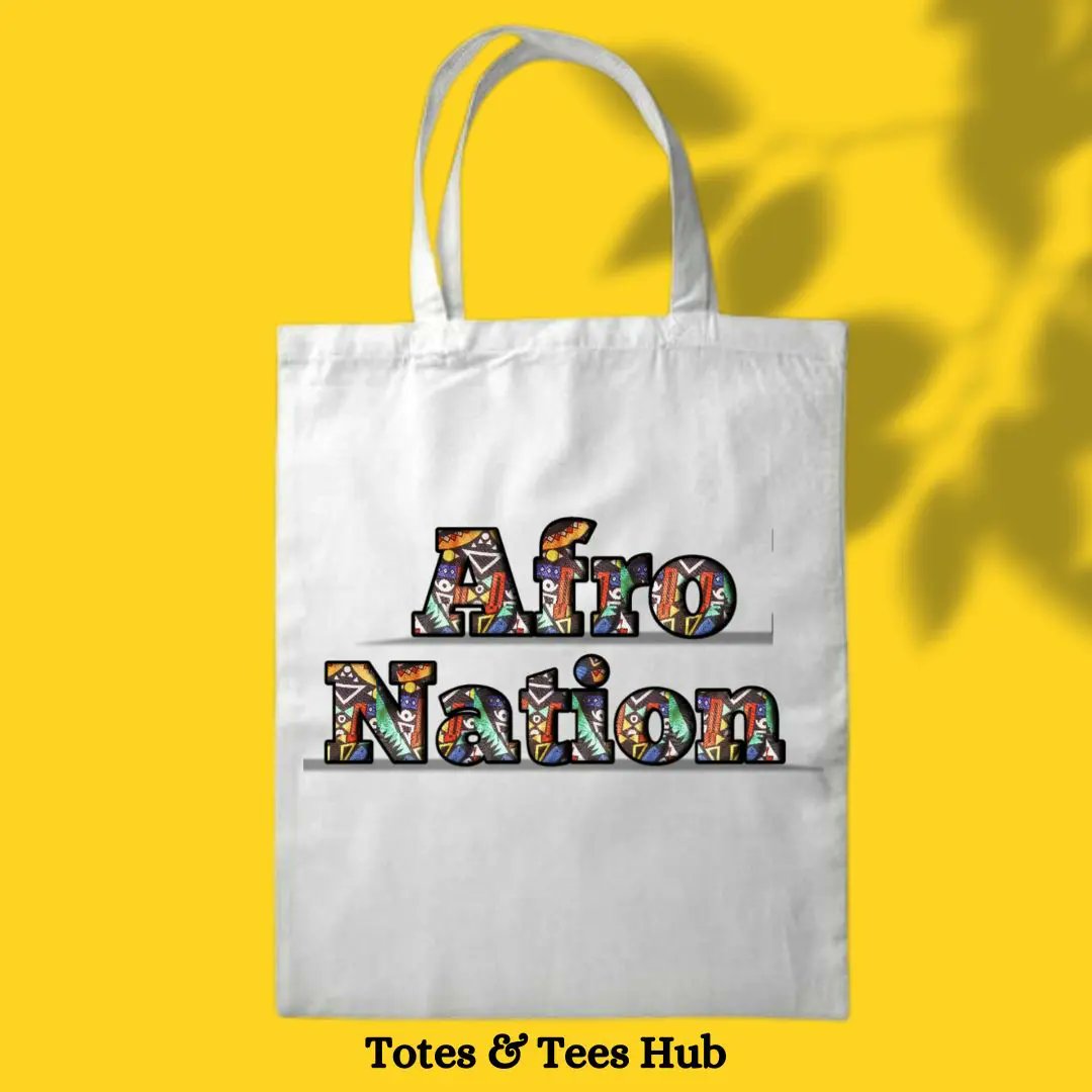 This is a perfect way to show the diversity of our African fabrics.

Price: N3200 (colored tote)
Price: N3000 (black tote)

#totebaginnigeria #totebagdesigns #afrocentric #totesteeshub #totebagdesign #wholesaletotes #totebagsinabuja