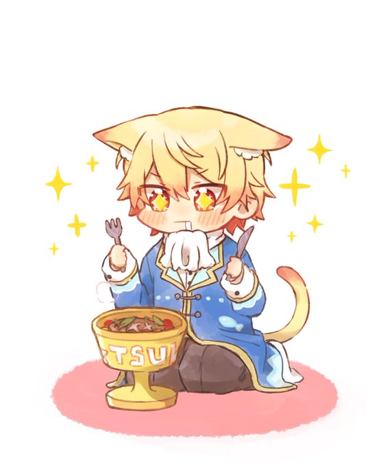 #prsk_FA くんの大好物(※半猫化)