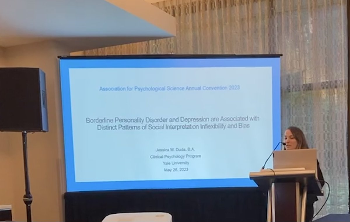 Had a great time at #aps23dc this weekend! Enjoyed presenting on interpretation bias and inflexibility at our symposium presentation with
<a href="/em__gawlik/">emily</a> and <a href="/mlarraz20/">María Larrazábal</a>