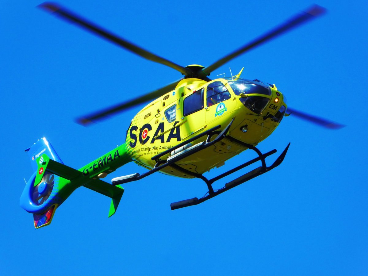 Earlier today at Raigmore Hospital.🏥🚁🚑 (pics)
@helimed79 @ScotAirAmb @Scotambservice #scaa #helimed #airambulance