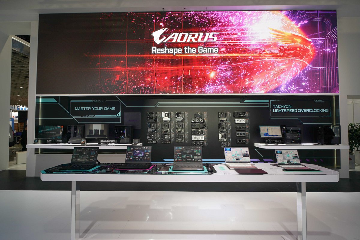 AORUS_ANZ's tweet image. Check out our booth at Computex 2023! Witness the unveiling of the Future of COMPUTING. What technologies are you most excited to see?
#GIGABYTE #AORUS #FutureofCOMPUTING #computex2023