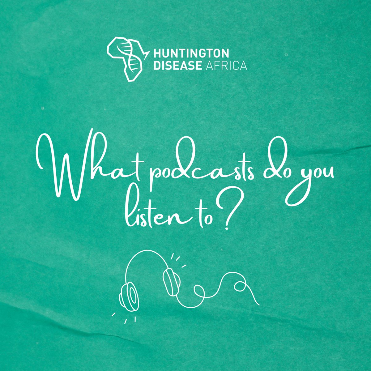 We are not done yet - Here are a couple more!

What other podcasts do you listen to?
#HuntingtonsDiseaseAwareness #PodcastCommunity #HDAfrica