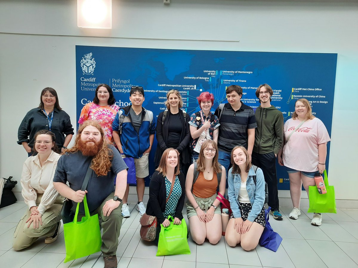Welcome staff and students from <a href="/uwgb/">UW-Green Bay</a> to <a href="/cardiffmet/">Cardiff Metropolitan University</a>. I hope you have an amazing week! #globalopps #csesp <a href="/katetnorth/">Kate North</a>