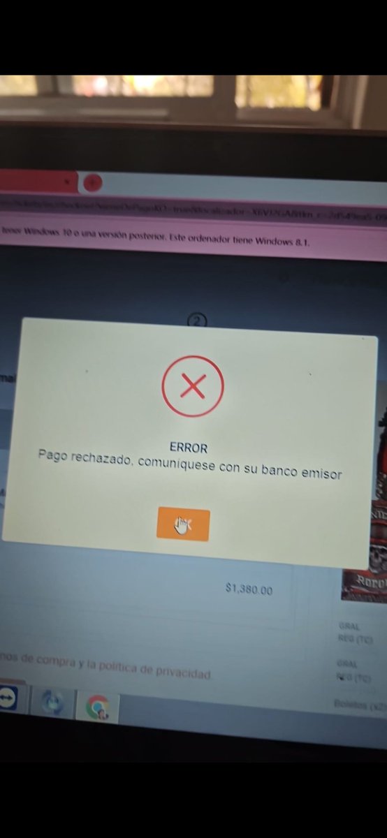 danfrape123's tweet photo. @RococoTweets @PBicentenarioMX No deja comprar, ya intente con tarjetas de crédito #BBVA @SantanderMx tarjeta de débito @BancoAntonio @SantanderMx y ninguna deja continuar con el proceso . https://t.co/2yu74oXI4j