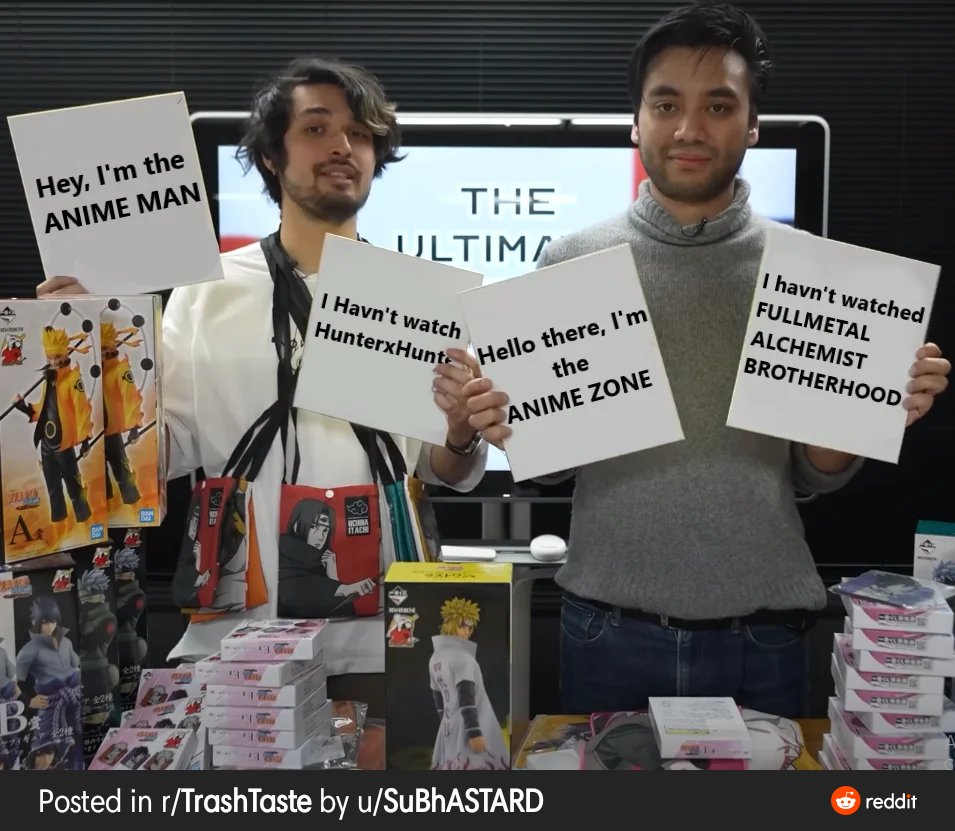 The Anime Zone: Dealing with a new season : r/TrashTaste