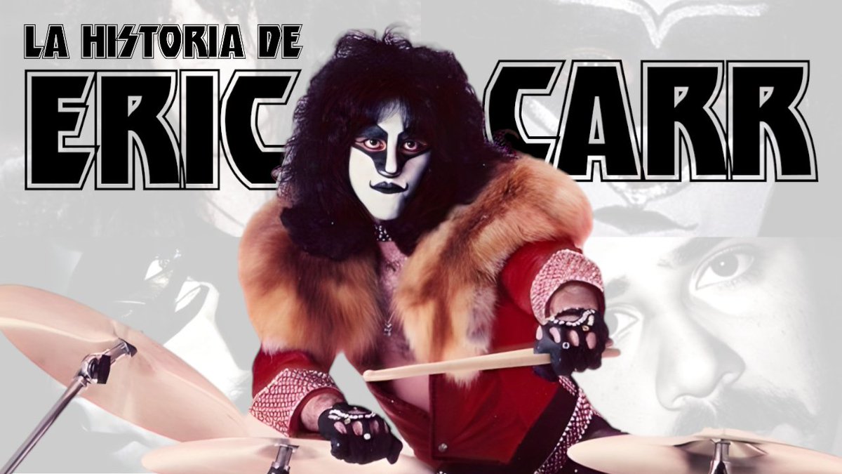 Nuevo video! La historia de Eric Carr, de héroe de la música disco a baterista de KISS youtu.be/rDxoK3o7zcI