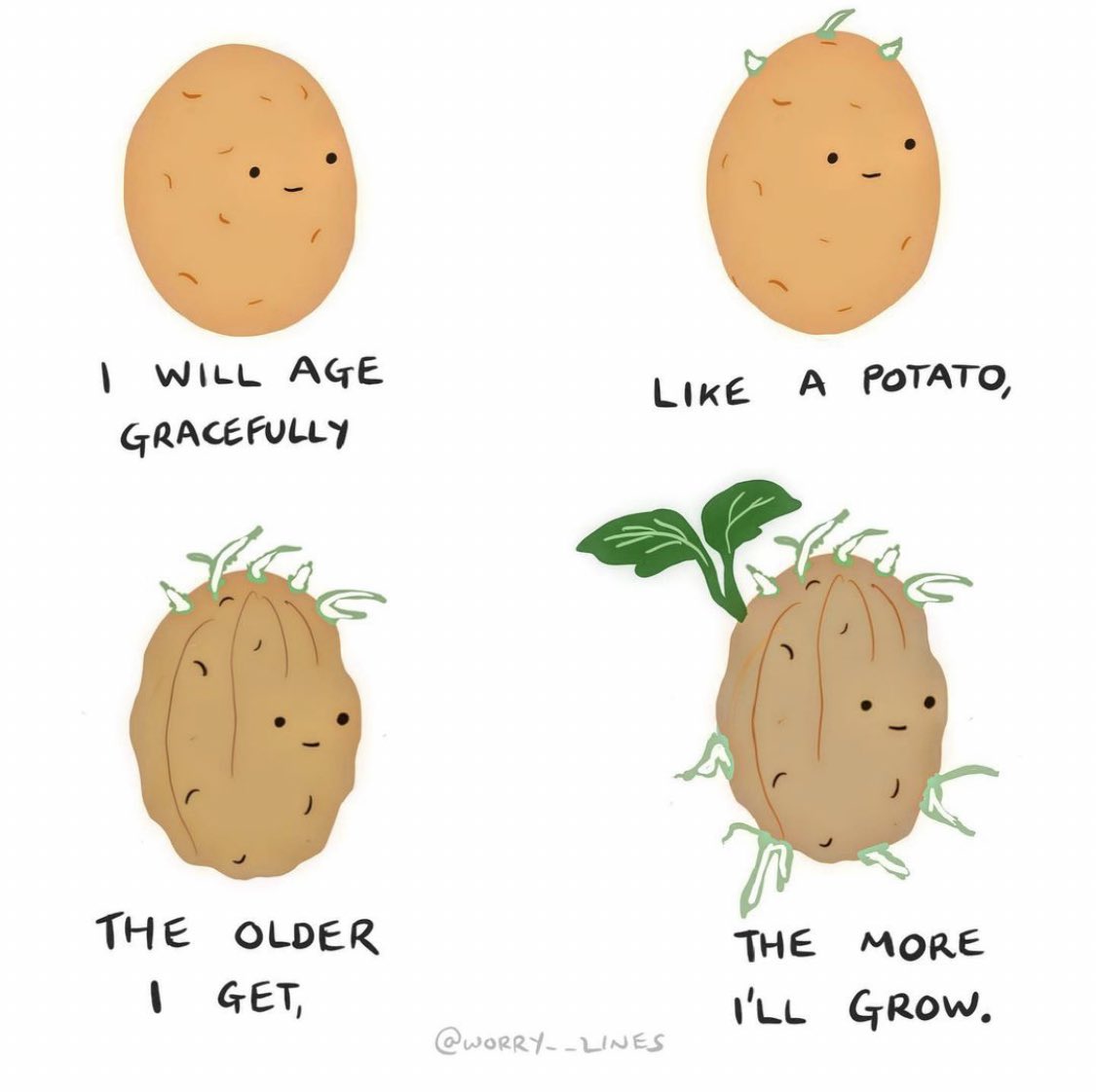 alexUX_UI's tweet photo. I’m a 33 y.o. potato today 🌱🥔🎈 https://t.co/6gxhGLzVSe