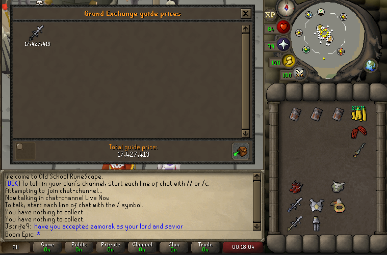 RealBEKill's tweet photo. 1 Bandos Godsword Giveaway! 1 winner.   
To enter 
- Like the post/Retweet 
- You must be followed to me and
@eSportMomentum
(my new OSRS eSports team)   
- Comment your RSN 
- and you MUST Join Discord For More Giveaways https://t.co/8Gi3NLKcRZ
Picking the winner in 48 hours https://t.co/fNHDmN8fkK