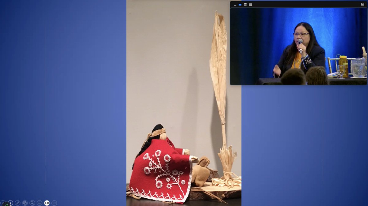Gratitude to Elizabeth Doxtater for guiding us on a journey towards identity-affirming mental health and wellness. Thank you for sharing your wisdom #SpringPLM2023