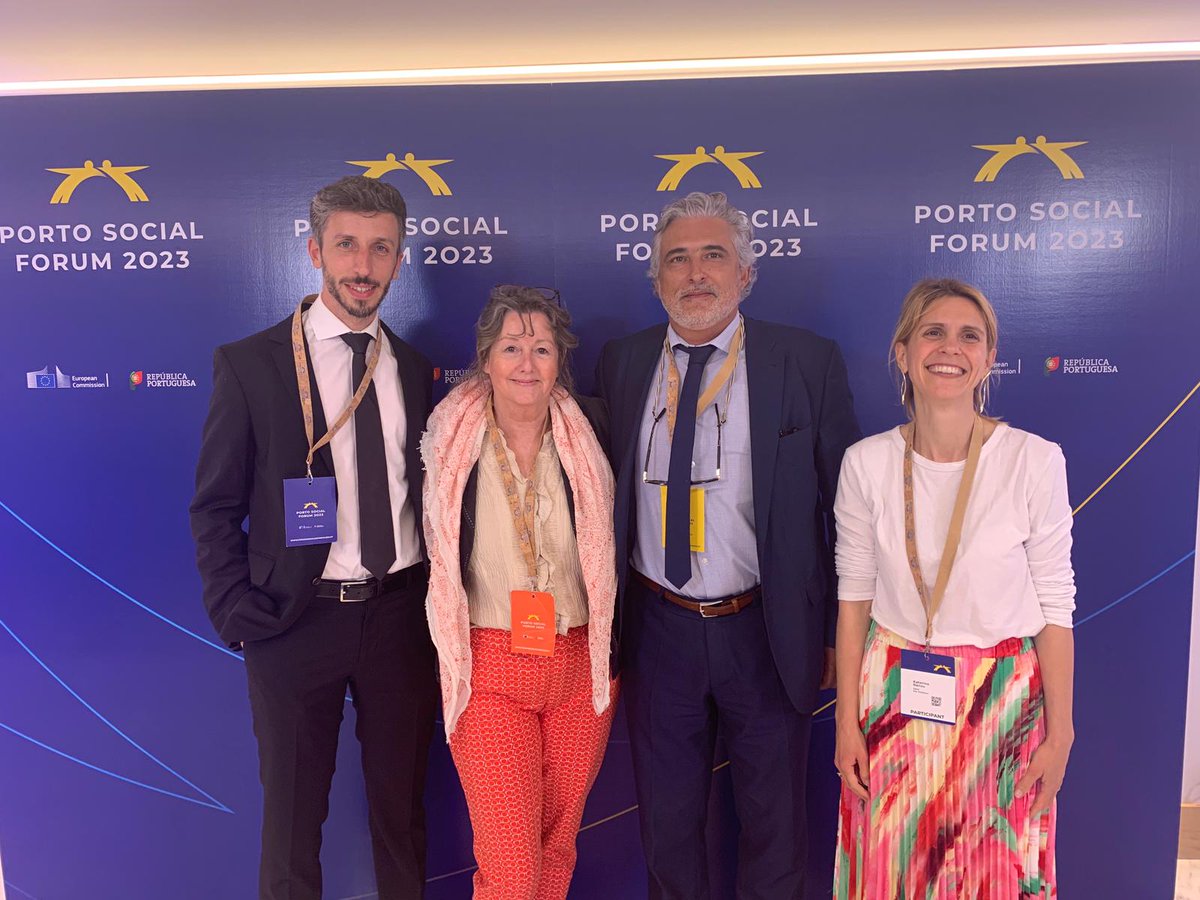 The #PortoSocialForum @ForumSocial2023  was a great opportunity to really strengthen our commitment to working with Civil Society to implement the European Child Guarantee #ECE across the #EU. Thank you @dunhill_a @enrico_tormen @katnanou