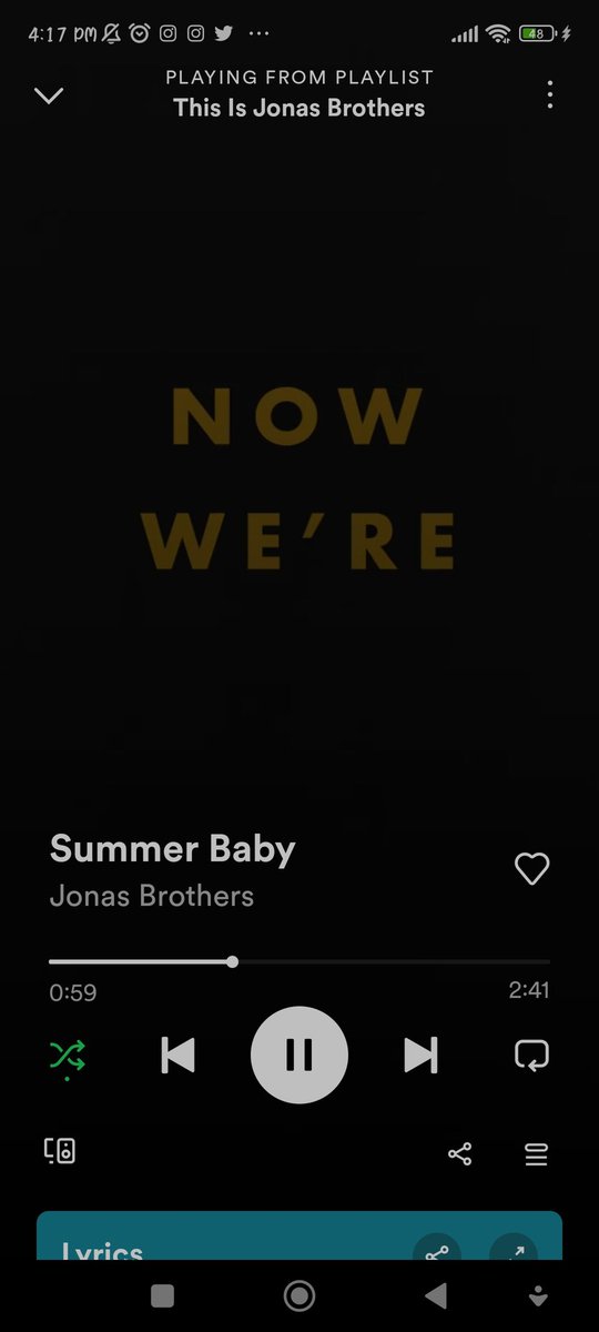 @jonasbrothers New Obsession unlocked! #SummerBaby #THEALBUM #JonasBrothers #THETOUR