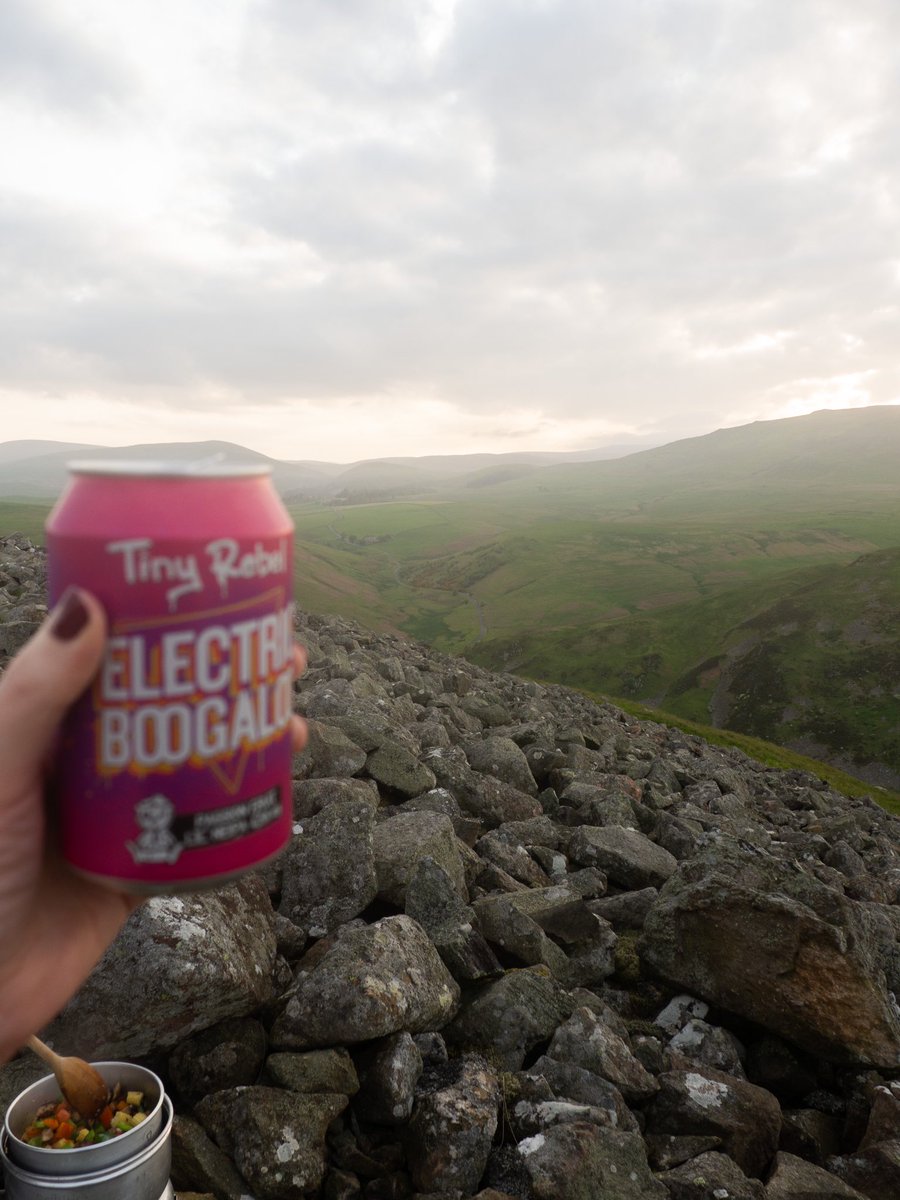 Absolutely lush evening micro adventure on Friday, escaping to Ingram for dinner on top of Brough Law. 
More of this please 
#Northumberland #getoutside #microadventure