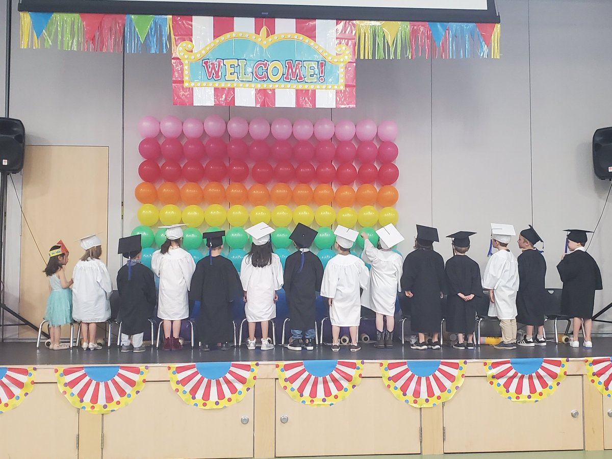 Our preschool eagles were on stage for their promotion to the next grade, celebrating at a fun-filled carnival last Friday night with their families. There were game booths, food, and we repeat, so much fun.