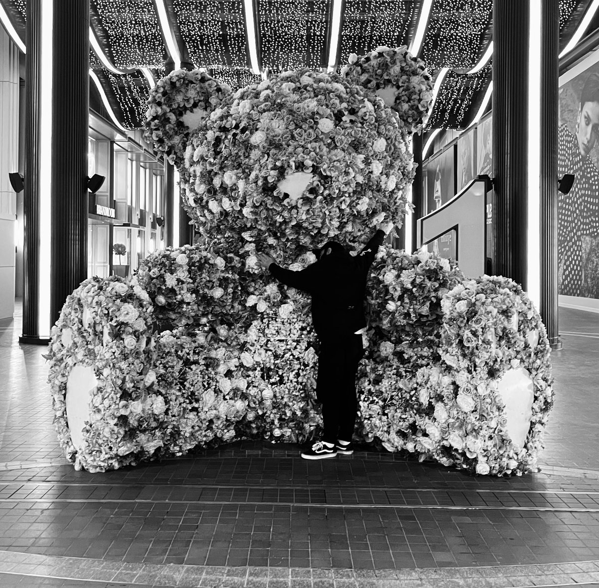 #blackandwhite #bearlove